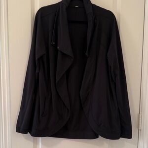 lululemon athletica Black Wrap Jacket with snaps